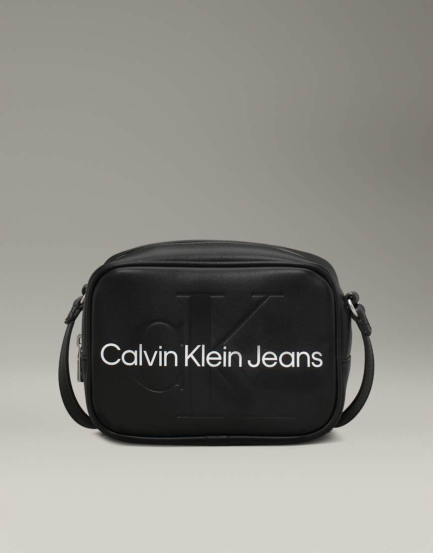 Calvin Klein Jeans - Kameratasche in Schwarz mit Logo von Calvin Klein Jeans