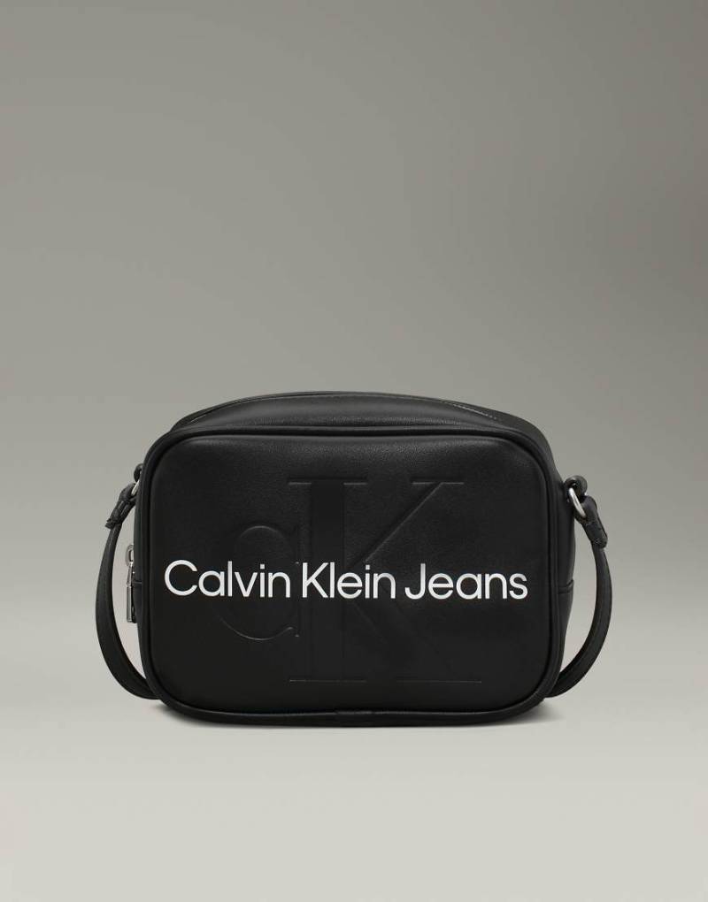 Calvin Klein Jeans - Kameratasche in Schwarz mit Logo von Calvin Klein Jeans