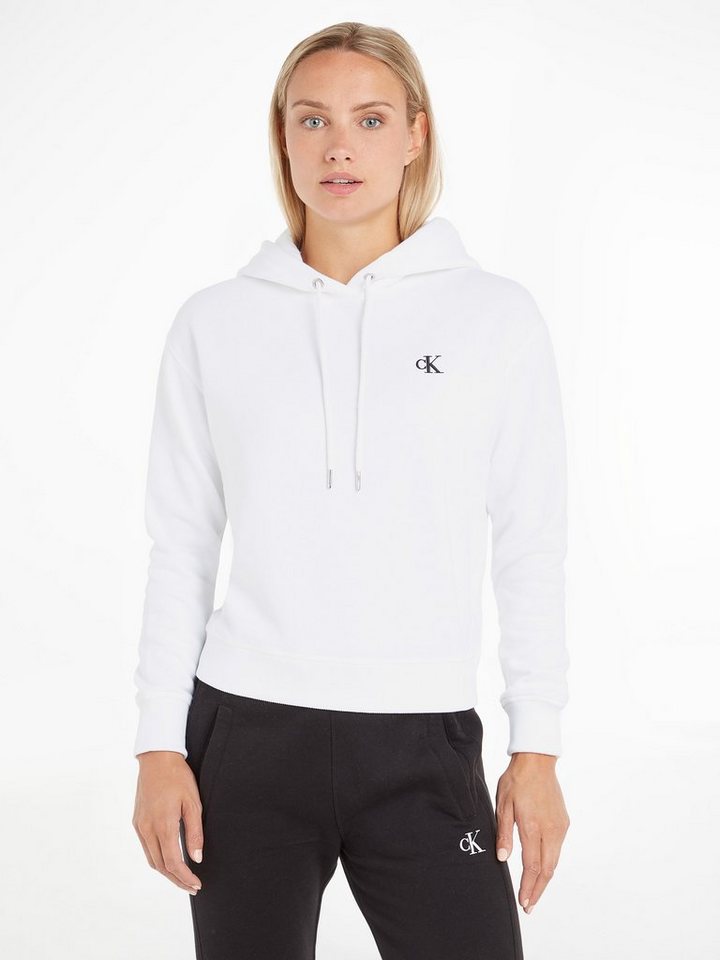 Calvin Klein Jeans Kapuzensweatshirt CK EMBROIDERY HD mit CK Monogramm Stickerei von Calvin Klein Jeans