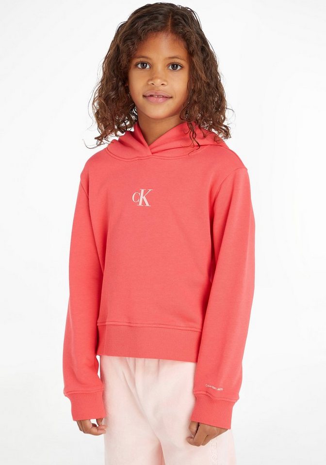 Calvin Klein Jeans Kapuzensweatshirt CK LOGO BOXY HOODIE für Kinder bis 16 Jahre von Calvin Klein Jeans