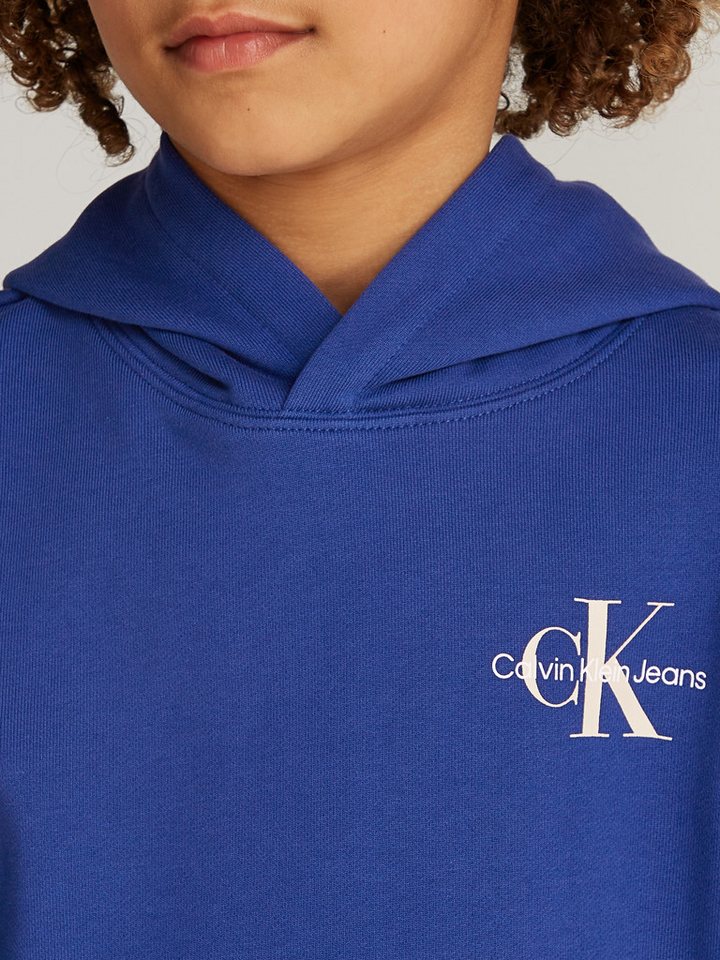 Calvin Klein Jeans Kapuzensweatshirt SMALL MONOGRAM HOODIE für Kinder bis 16 Jahre und mit Logoschriftzug von Calvin Klein Jeans