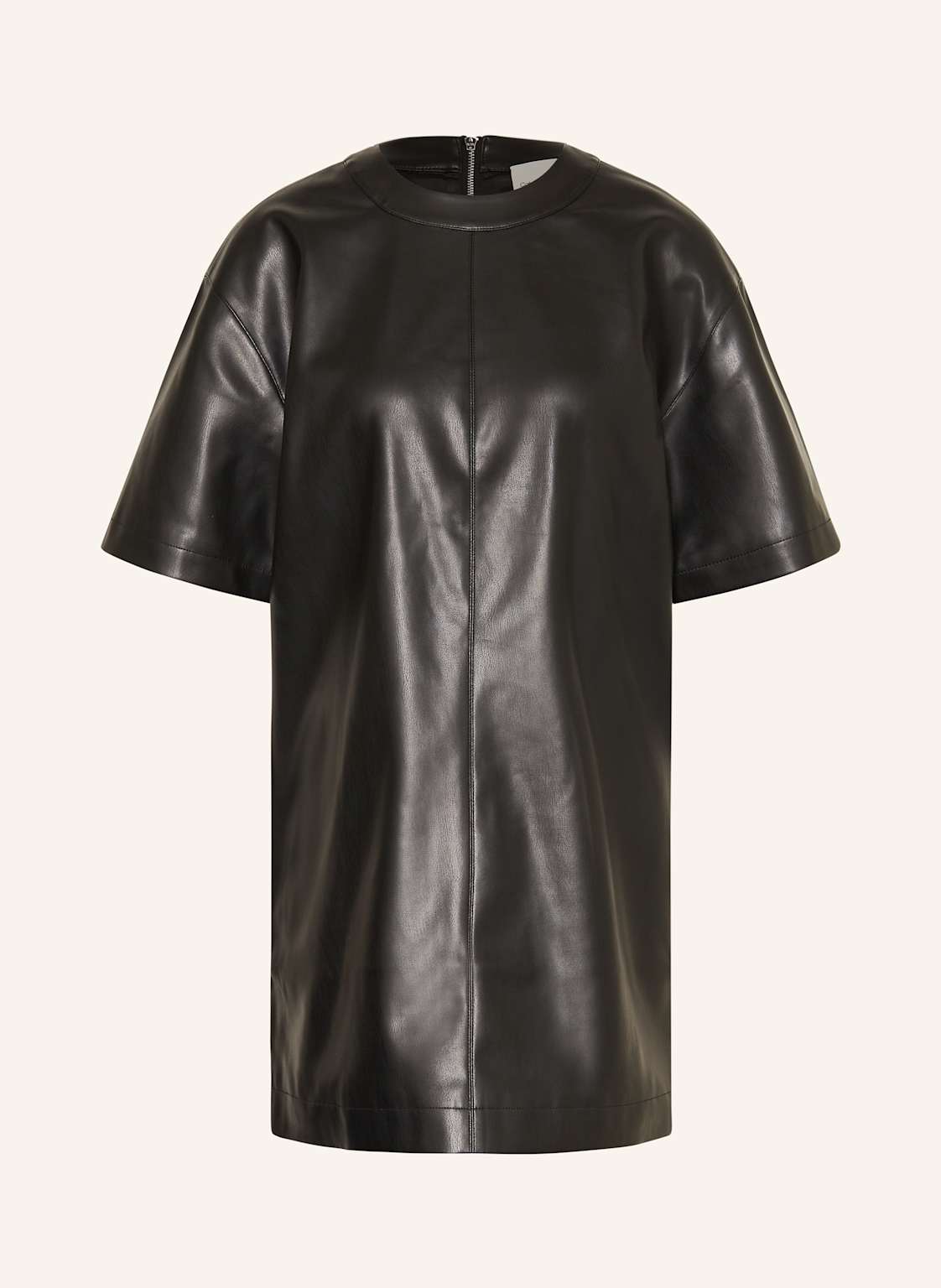 Calvin Klein Jeans Kleid In Lederoptik schwarz von Calvin Klein Jeans