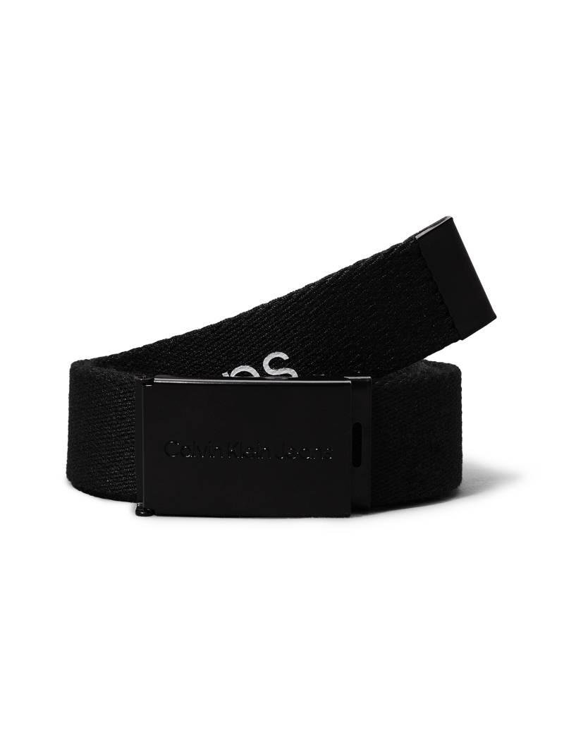 Calvin Klein Jeans Koppelgürtel "CANVAS LOGO METALLIC BUCKLE BELT", für Kinder bis 16 Jahre von Calvin Klein Jeans