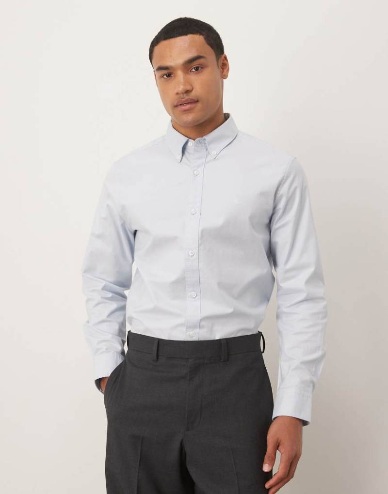 Calvin Klein Jeans - Langärmliges Oxford-Hemd in Blassblau von Calvin Klein Jeans