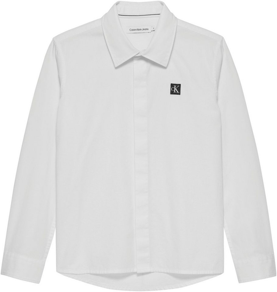 Calvin Klein Jeans Langarmhemd CEREMONY POPLIN SHIRT für Kinder bis 16 Jahre von Calvin Klein Jeans