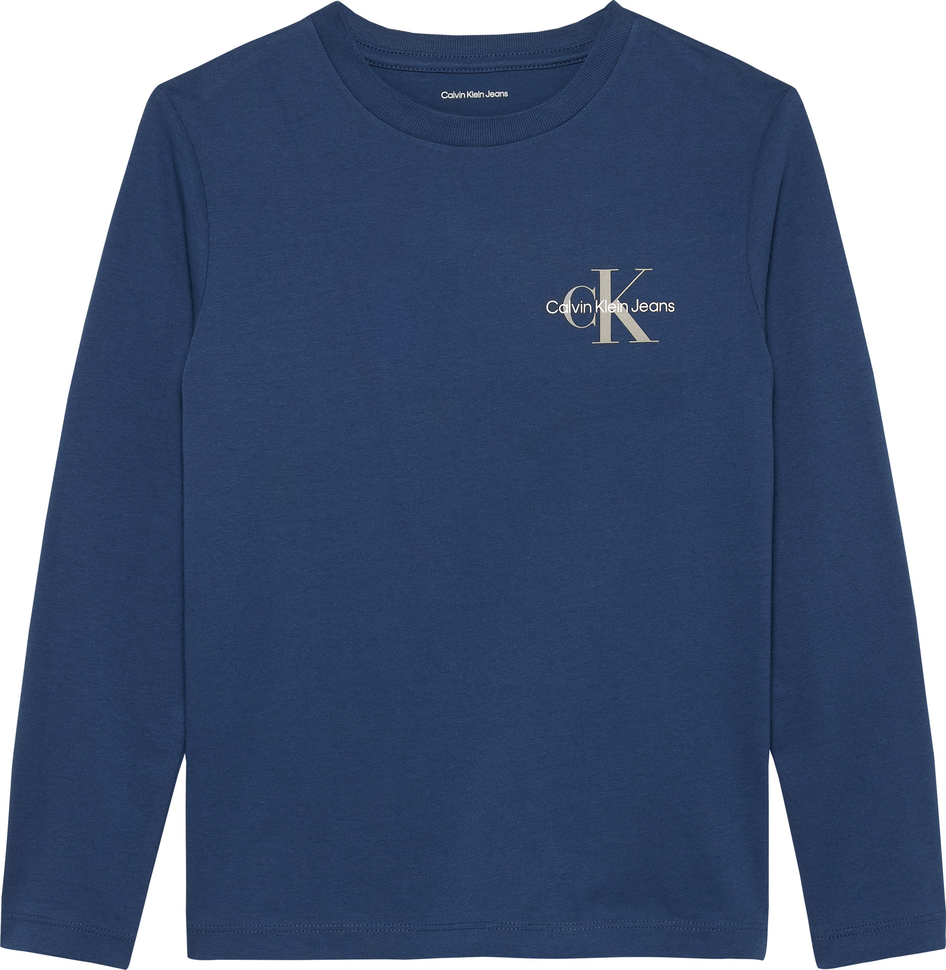 Calvin Klein Jeans Langarmshirt "Chest Monologo Ls T-Shirt" für Kinder bis 16 Jahre und mit Logoschriftzug von Calvin Klein Jeans