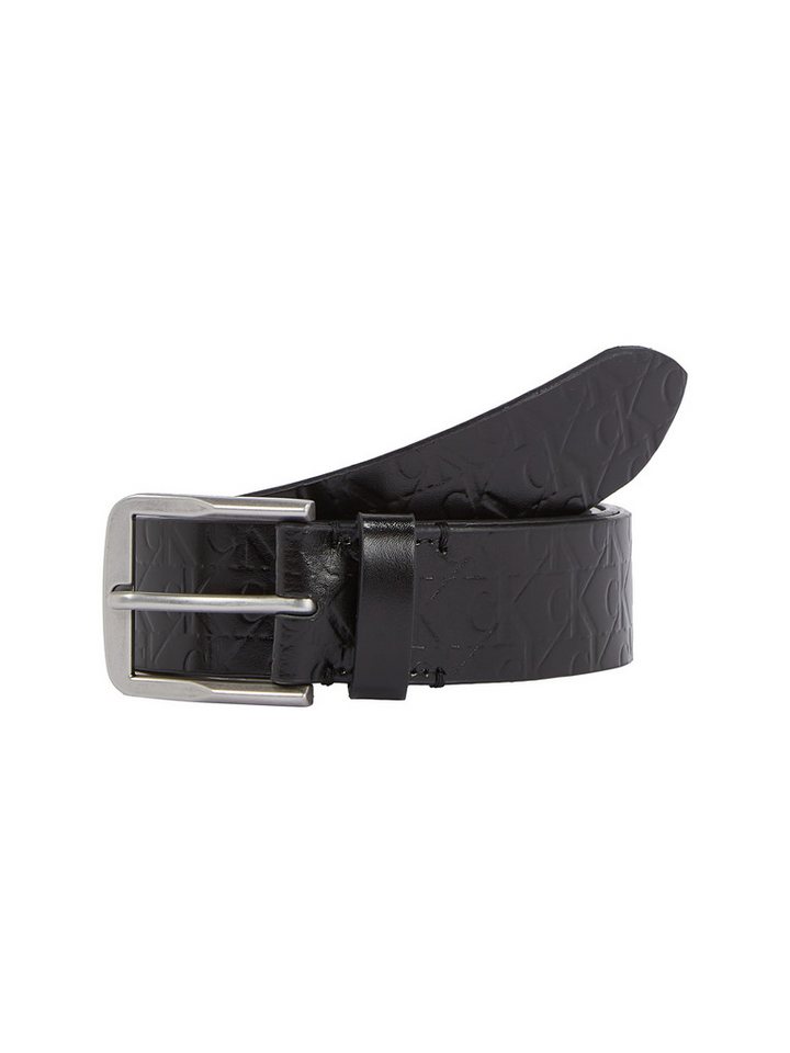 Calvin Klein Jeans Ledergürtel CLASSIC FLAT LTHR BELT 35MM AOP von Calvin Klein Jeans