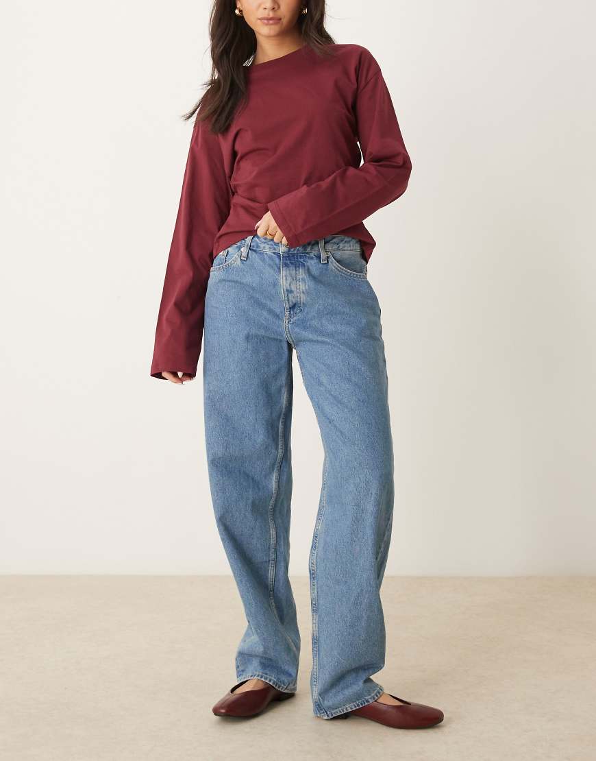 Calvin Klein Jeans - Lockere 90er-Jeans in mittlerer Waschung-Blau Calvin Klein Jeans - Lockere 90er-Jeans in mittlerer Waschung-Blau von Calvin Klein Jeans