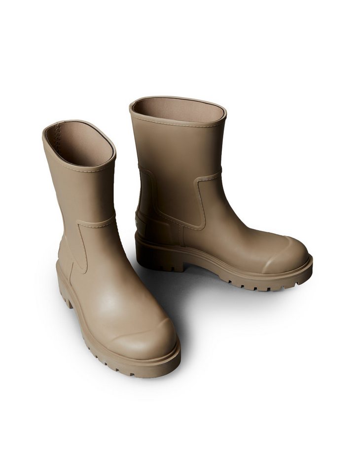 Calvin Klein Jeans MID RAINBOOT RUBBER Gummistiefelette Gummistiefel, Regenstiefelette, mit Profilsohle - schmale Form von Calvin Klein Jeans