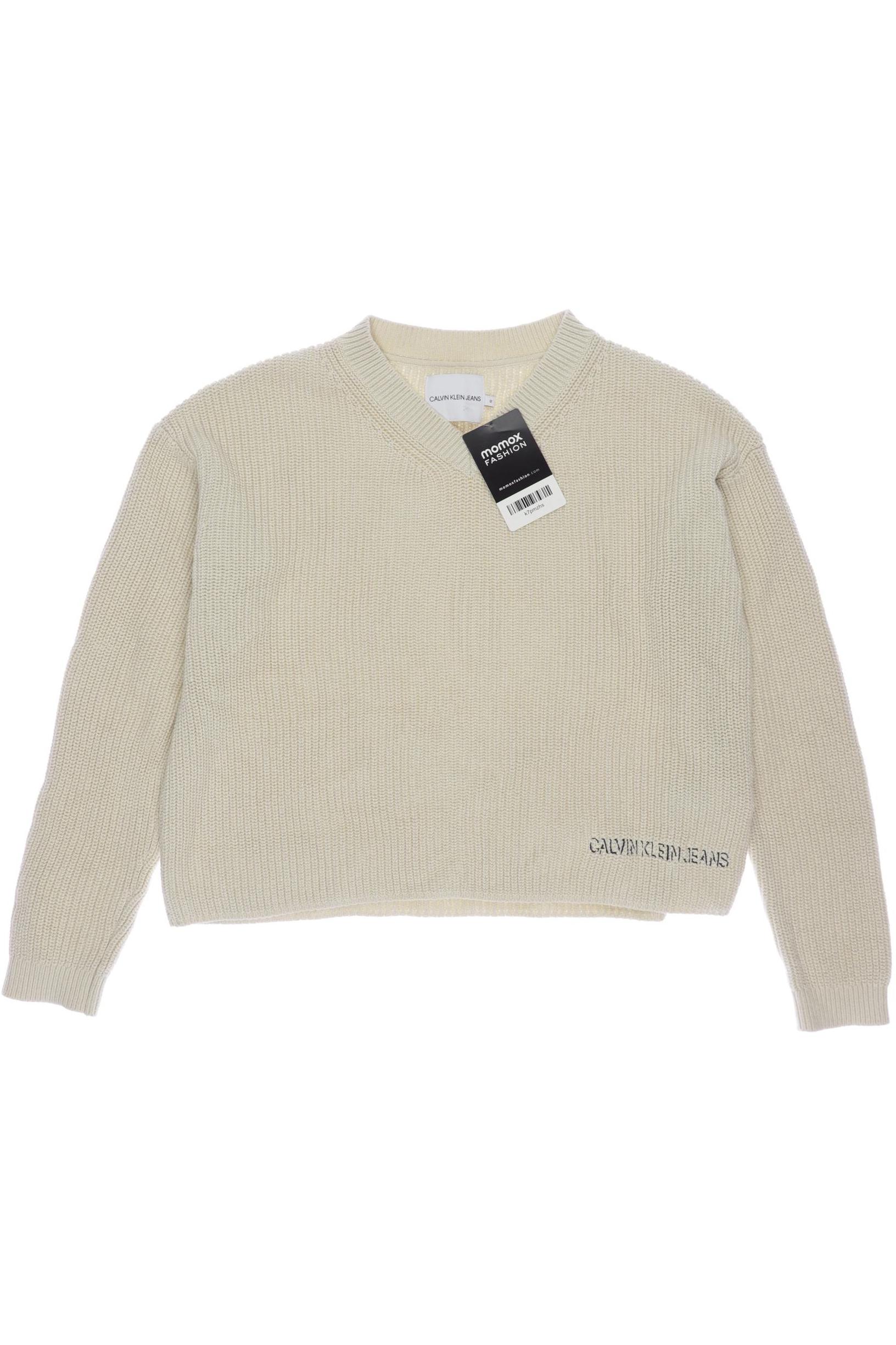 Calvin Klein Jeans Mädchen Pullover, beige von Calvin Klein Jeans