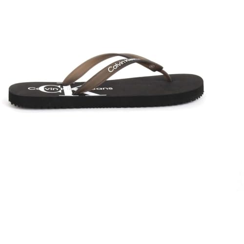 Calvin Klein Jeans Men BEACH SANDAL MONOGRAM TPU, Black, 46 EU von Calvin Klein Jeans