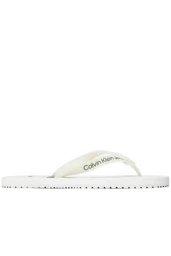 Calvin Klein Jeans Men BEACH SANDAL MONOGRAM TPU, White, 40 EU von Calvin Klein Jeans