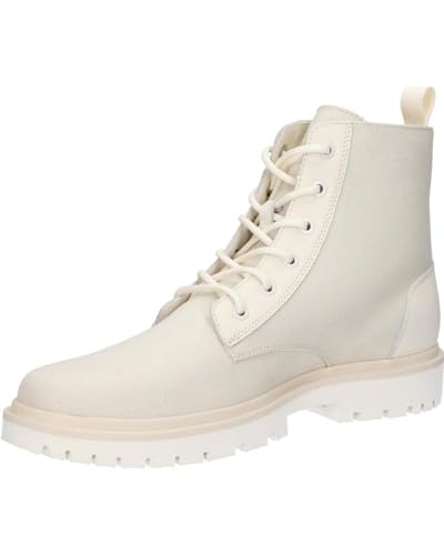 Calvin Klein Jeans Men EVA BOOT MID LACEUP MIX MTR, Triple Creamy White, 46 EU von Calvin Klein Jeans