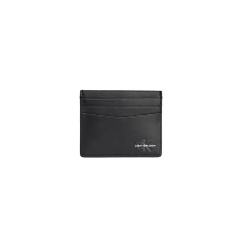 Calvin Klein Jeans Men MONOGRAM SOFT CARDCASE 6CC, Black, One Size von Calvin Klein Jeans