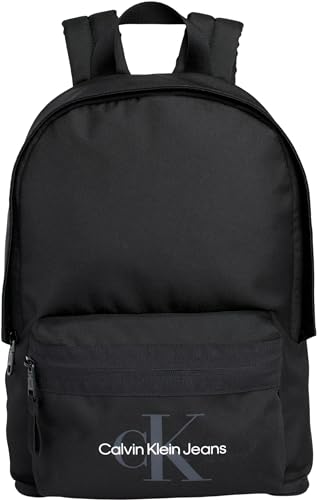 Calvin Klein Jeans Herren Rucksack aus Recyceltem Polyester, Schwarz (Black), Onesize von Calvin Klein Jeans