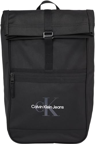 Calvin Klein Jeans Herren Rucksack Sport Rolltop, Schwarz (Black), Einheitsgröße von Calvin Klein