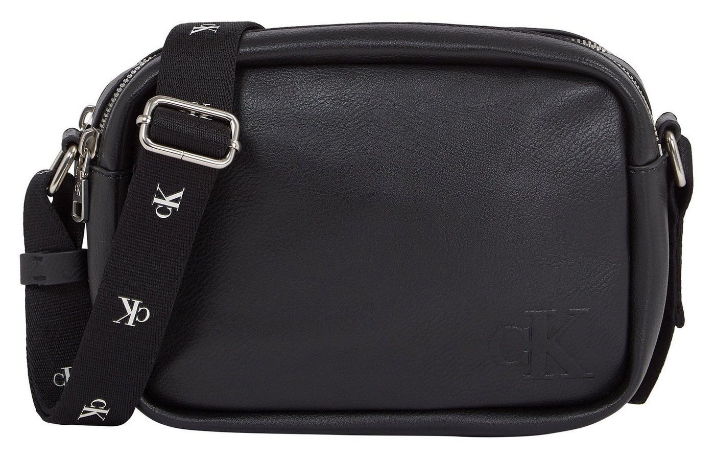 Calvin Klein Jeans Mini Bag ULTRALIGHT DBLZIPCAMERA BAG21 PU, Handtasche Damen Umhängetasche Tasche Damen Recycelte Materialien von Calvin Klein Jeans