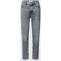Calvin Klein Jeans Mom Fit Jeans im 5-Pocket-Design Modell 'MOM JEAN' in Hellgrau, Größe 25 von Calvin Klein Jeans