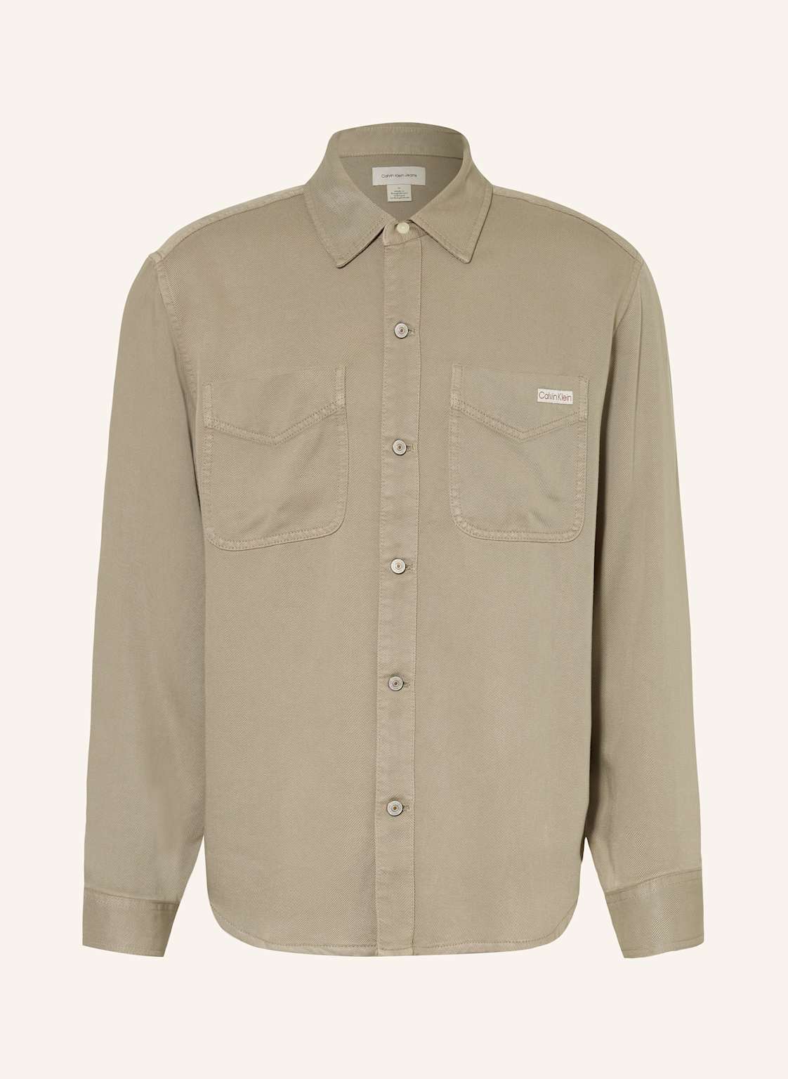 Calvin Klein Jeans Overshirt braun von Calvin Klein Jeans