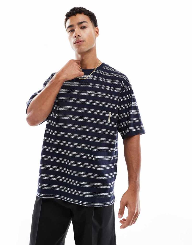 Calvin Klein Jeans - Oversize-T-Shirt in Schwarz von Calvin Klein Jeans