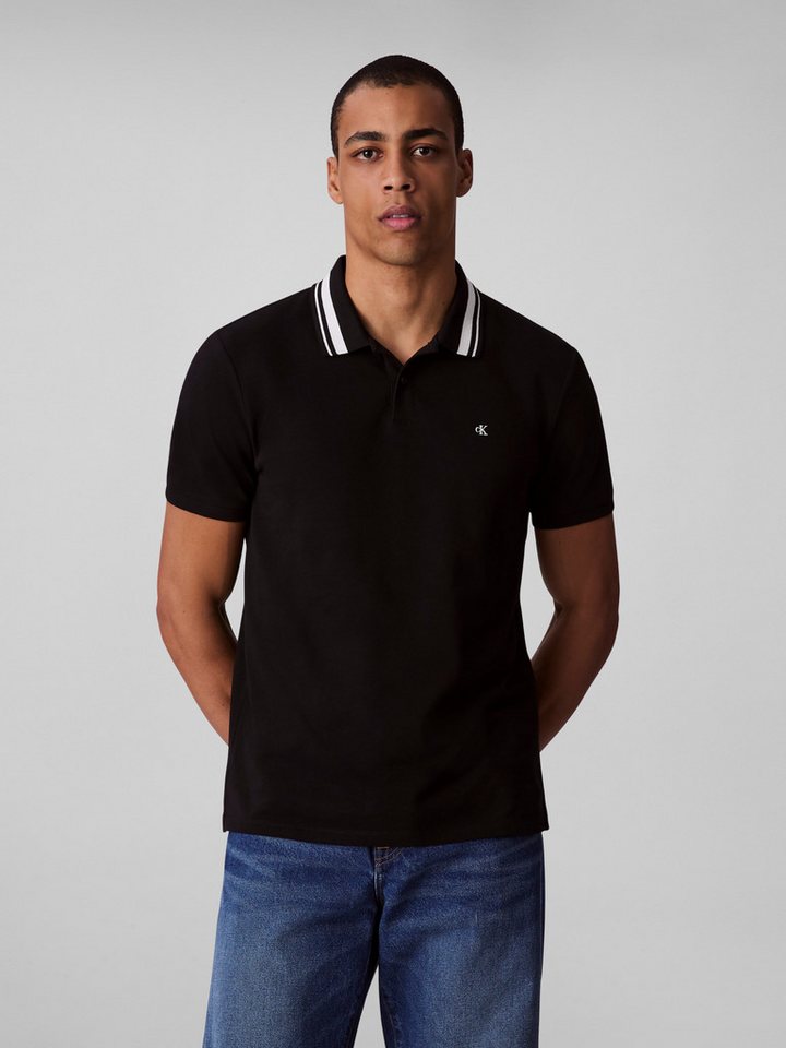Calvin Klein Jeans Poloshirt SS CSL PQ CLSSC TPPD Mit Rundhalsausschnitt von Calvin Klein Jeans
