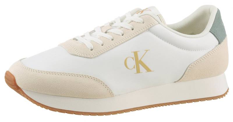 Calvin Klein Jeans RETRO RUNNER ICONIC SNK Plateausneaker, Freizeitschuh, Schnürschuh, Halbschuh mit seitlichem CK-Logo Calvin Klein Jeans RETRO RUNNER ICONIC SNK Plateausneaker, Freizeitschuh, Schnürschuh, Halbschuh mit seitlichem CK-Logo von Calvin Klein Jeans