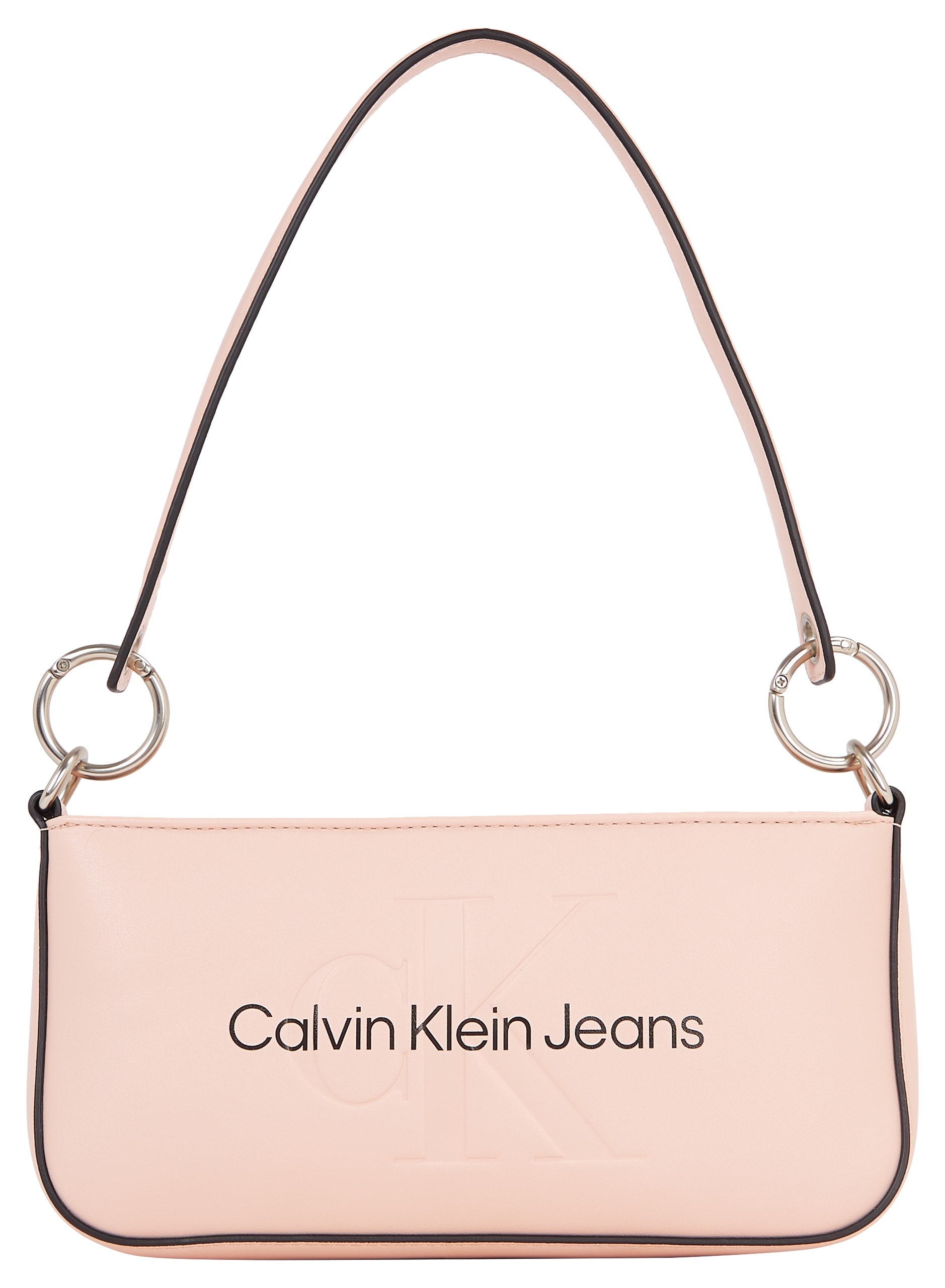 Calvin Klein Jeans Schultertasche "SCULPTED SHOULDER POUCH25 MONO", mit großflächigem Markenlogo vorne von Calvin Klein Jeans