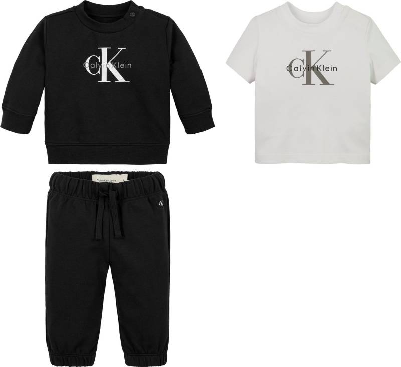 Calvin Klein Jeans Shirt & Hose (Set, 3) weiche Stretch-Baumwolle, normale Passform von Calvin Klein Jeans