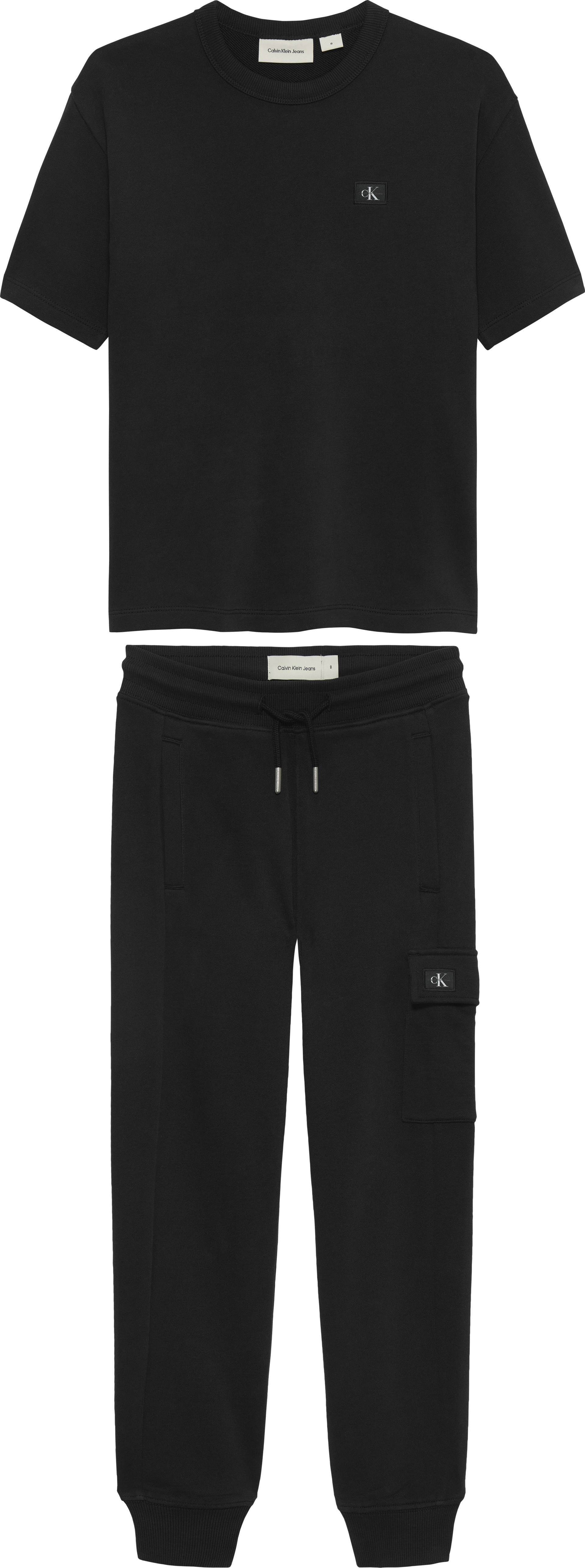 Calvin Klein Jeans Shirt & Hose Set, 2 Stk. tlg. Regular fit, für Kinder bis 16 Jahre von Calvin Klein Jeans