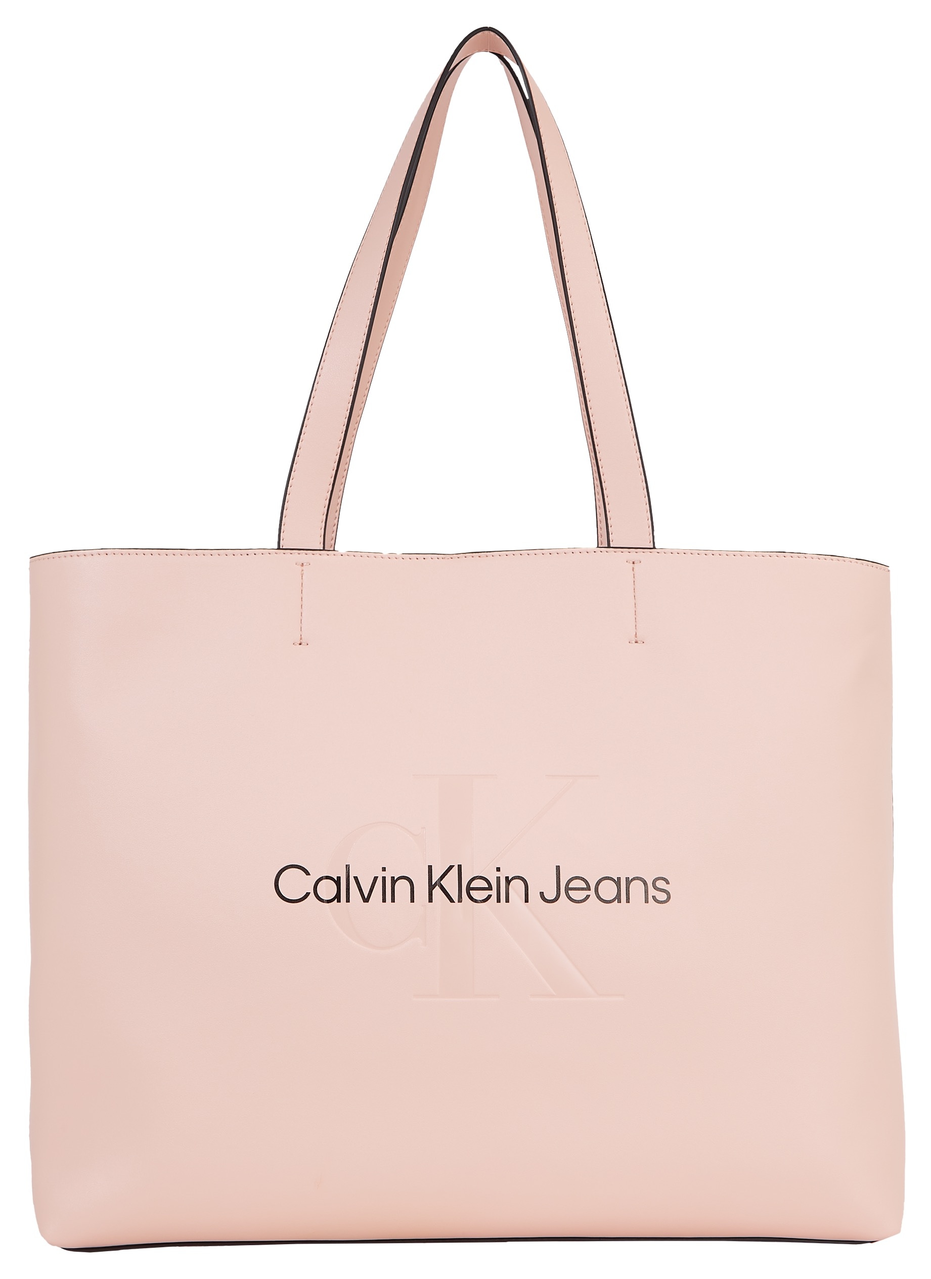 Calvin Klein Jeans Shopper "SCULPTED SLIM TOTE34 MONO", mit geräumigem Hauptfach Handtasche Damen Tasche Damen Henkeltasche von Calvin Klein Jeans