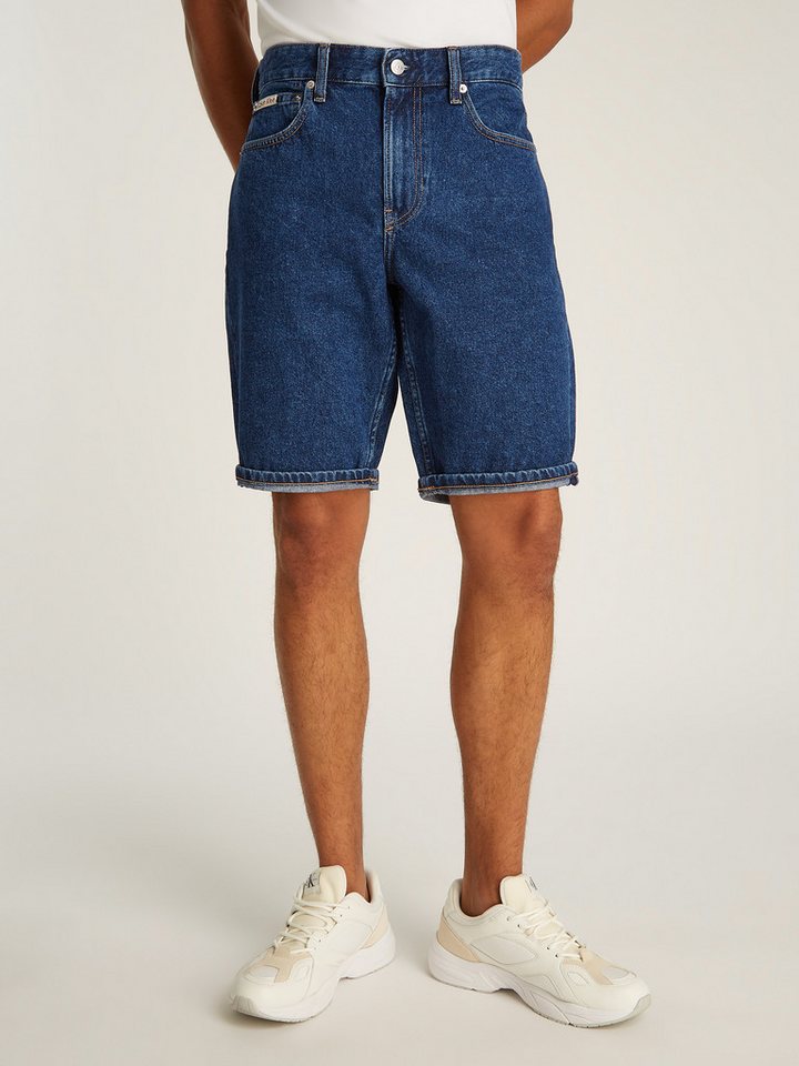 Calvin Klein Jeans Shorts REGULAR SHORT in dunkelblauer Waschung von Calvin Klein Jeans