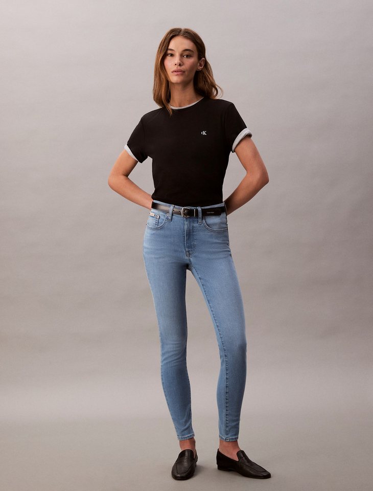 Calvin Klein Jeans Skinny-fit-Jeans MID RISE SKINNY Mit Gürtelschlaufen von Calvin Klein Jeans