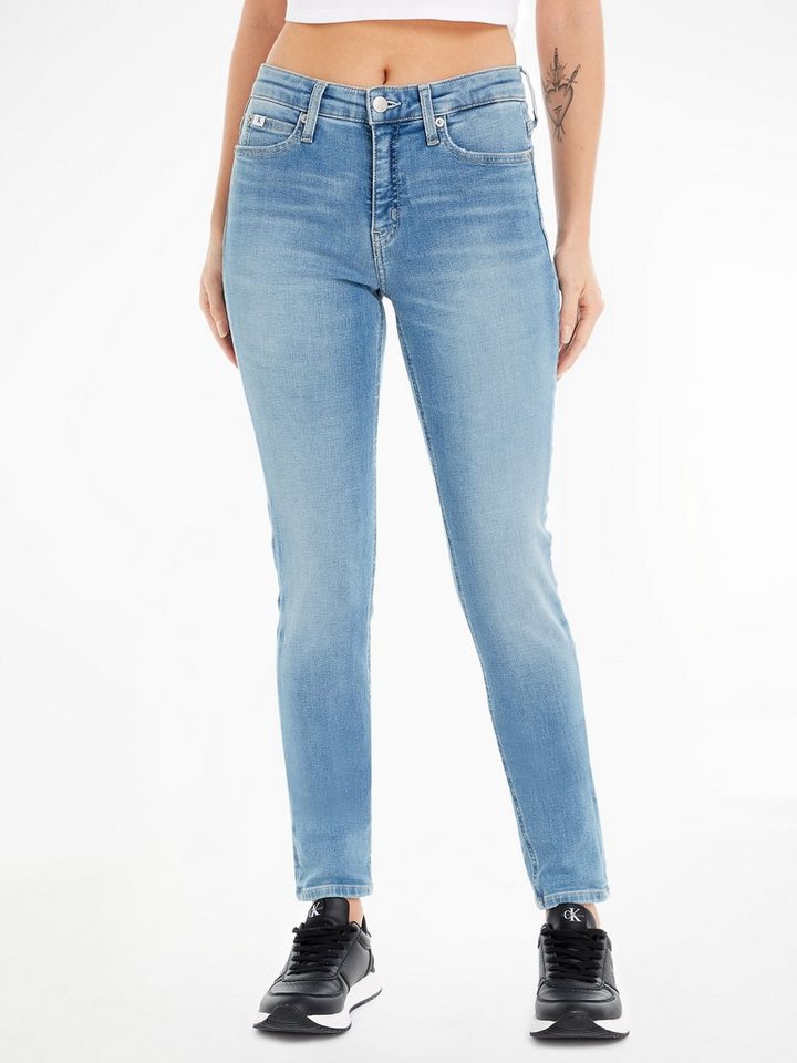 Calvin Klein Jeans Skinny-fit-Jeans MID RISE SKINNY 5-Pocket-Form von Calvin Klein Jeans