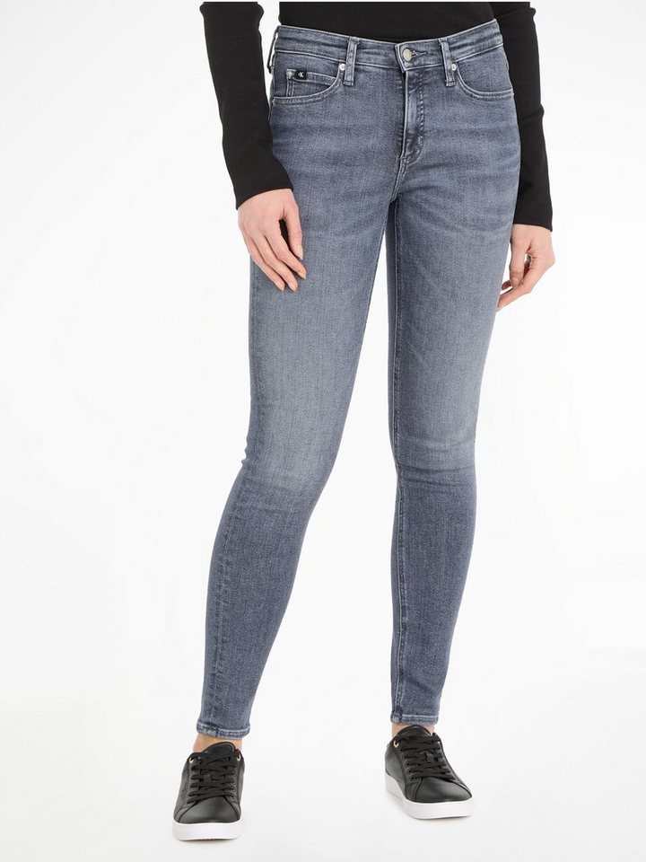 Calvin Klein Jeans Skinny-fit-Jeans MID RISE SKINNY von Calvin Klein Jeans