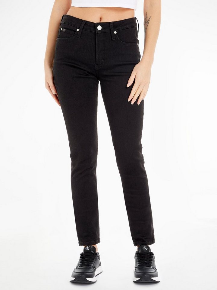 Calvin Klein Jeans Skinny-fit-Jeans MID RISE SKINNY 5-Pocket-Form von Calvin Klein Jeans