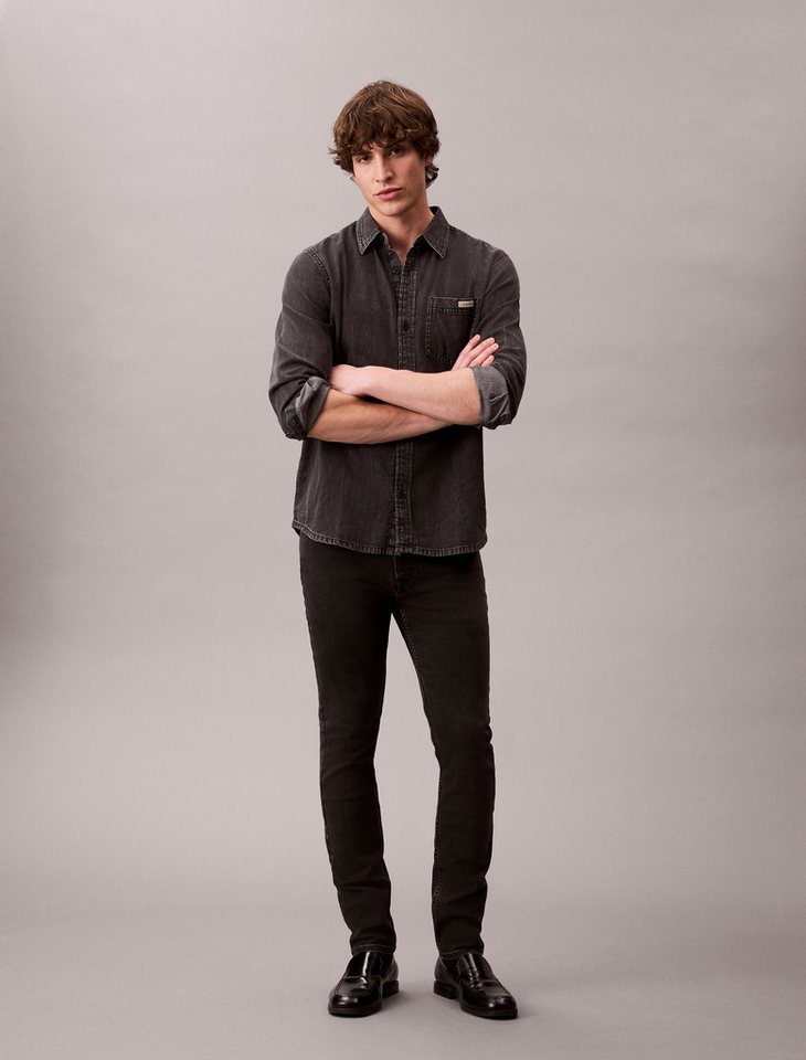 Calvin Klein Jeans Skinny-fit-Jeans SKINNY JEAN REGEN Mit Gürtelschlaufen von Calvin Klein Jeans