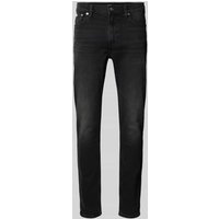 Calvin Klein Jeans Slim Fit Jeans im 5-Pocket-Design in Black, Größe 30/32 Calvin Klein Jeans Slim Fit Jeans im 5-Pocket-Design in Black, Größe 30/32 von Calvin Klein Jeans