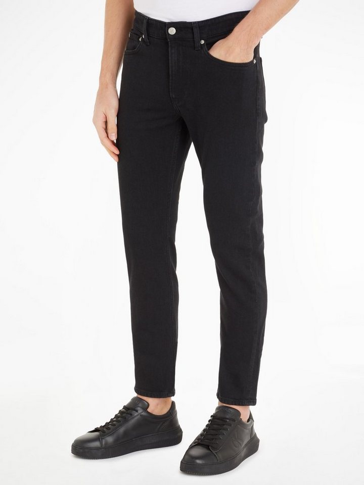 Calvin Klein Jeans Slim-fit-Jeans SLIM TAPER mit Markenlabel von Calvin Klein Jeans