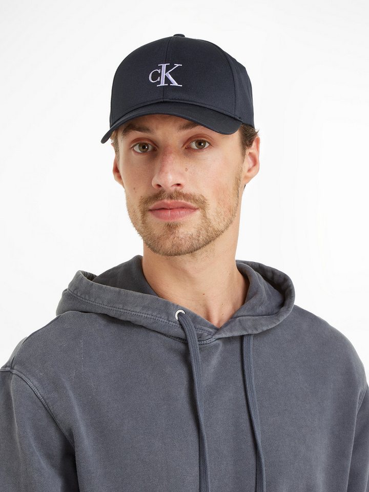 Calvin Klein Jeans Snapback Cap MONOGRAM EMBRO CAP mit Logostickerei von Calvin Klein Jeans