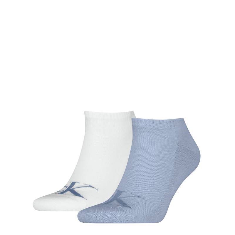 Calvin Klein Jeans Sneakersocken "CKJ MEN SNEAKER 2P MONOGRAM", (2 Paar, 2 Paar), mit dezentem Logo von Calvin Klein Jeans