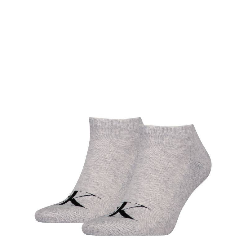 Calvin Klein Jeans Sneakersocken "CKJ MEN SNEAKER 2P MONOGRAM" 2 Paar, 2 Paar tlg. mit dezentem Logo von Calvin Klein Jeans