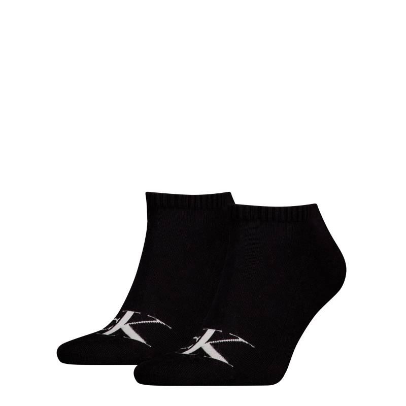 Calvin Klein Jeans Sneakersocken "CKJ MEN SNEAKER 2P MONOGRAM" 2 Paar, 2 Stk. tlg. mit dezentem Logo von Calvin Klein Jeans