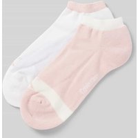 Calvin Klein Jeans Sneakersocken mit Label-Print im 2er-Pack in Weiss, Größe 39-42 von Calvin Klein Jeans