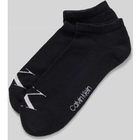 Calvin Klein Jeans Sneakersocken mit Logo-Stitching im 2er-Pack in Black, Größe 39-42 Calvin Klein Jeans Sneakersocken mit Logo-Stitching im 2er-Pack in Black, Größe 39-42 von Calvin Klein Jeans