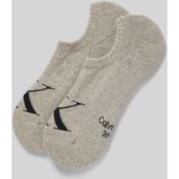 Calvin Klein Jeans Sneakersocken mit Logo-Stitching im 2er-Pack in Hellgrau, Größe 39-42 Calvin Klein Jeans Sneakersocken mit Logo-Stitching im 2er-Pack in Hellgrau, Größe 39-42 von Calvin Klein Jeans