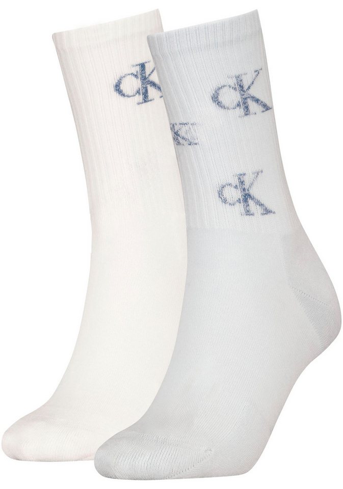 Calvin Klein Jeans Socken (2-Paar) mit Logostickerei von Calvin Klein Jeans