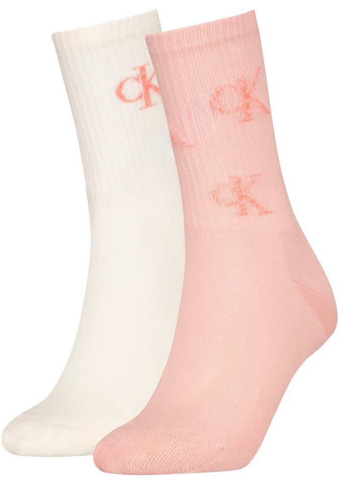 Calvin Klein Jeans Socken (2-Paar) mit Logostickerei von Calvin Klein Jeans