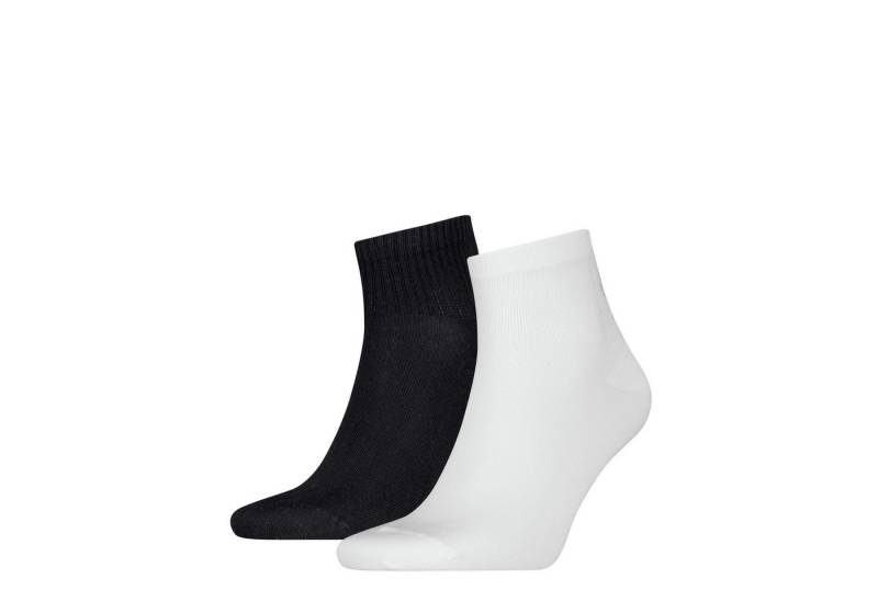 Calvin Klein Jeans Socken CKJ MEN QUARTER 2P SHADOW RIB LOGO (2-Paar) mit elastischem Komfortbund von Calvin Klein Jeans