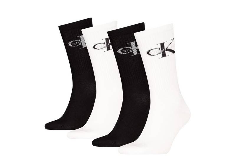 Calvin Klein Jeans Socken CKJ MEN SOCK 4P GIFTBOX MONOLOGO (4er Pack) von Calvin Klein Jeans
