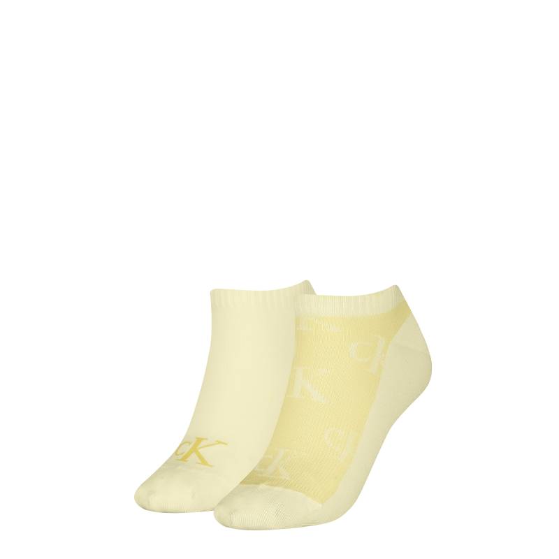 Calvin Klein Jeans Socken "CKJ WOMEN SNEAKER 2P AO SHADOW RIB", (2 Paar), mit dezentem Logo-Print von Calvin Klein Jeans